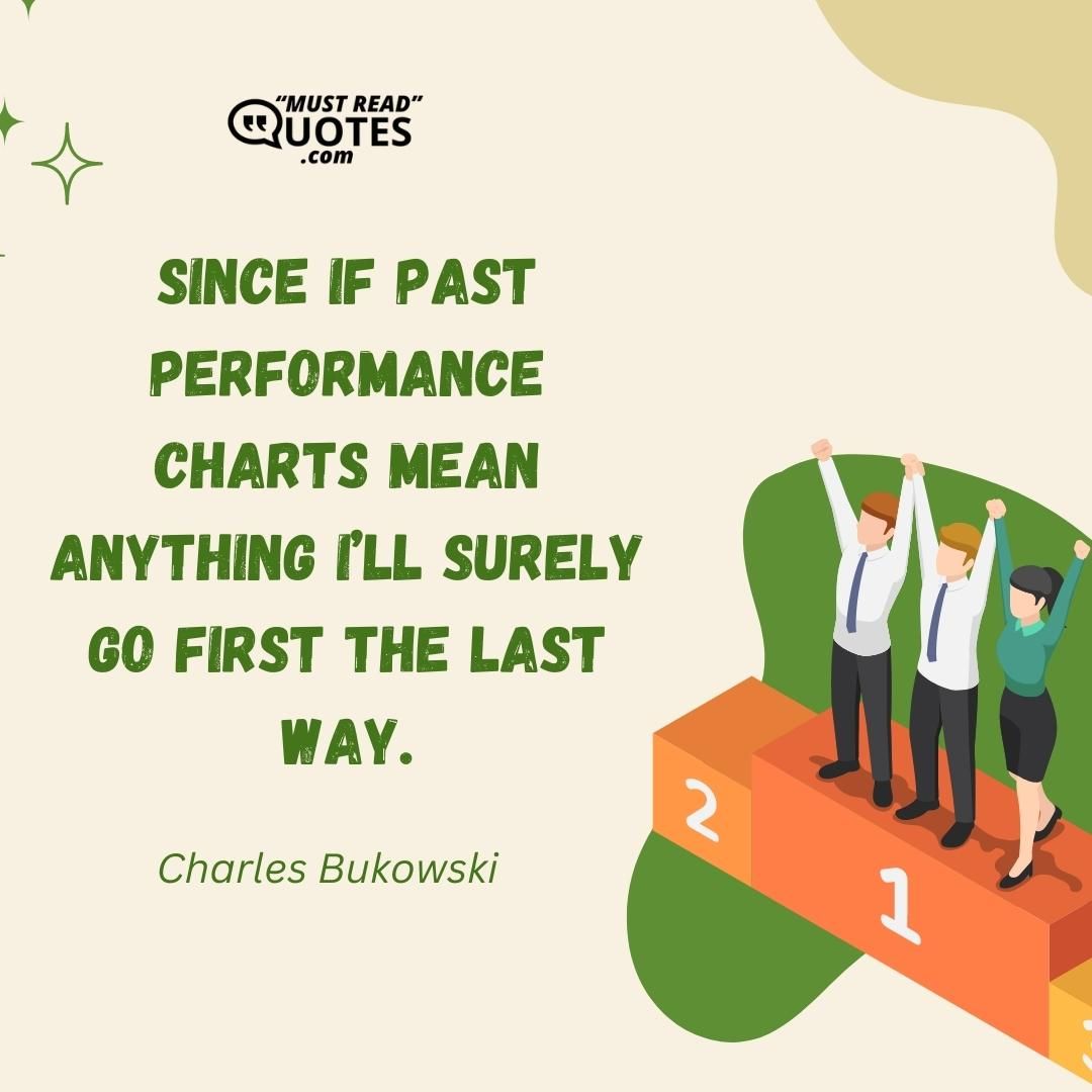 Since if past performance charts mean anything I’ll surely go first the last way.
