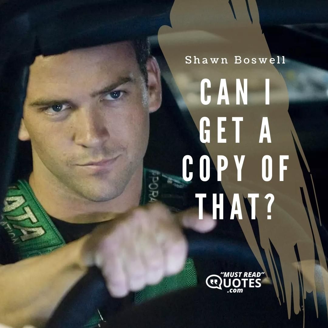 Can I get a copy of that?