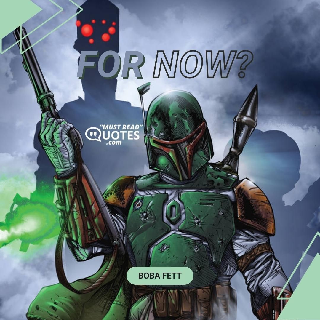 For now?