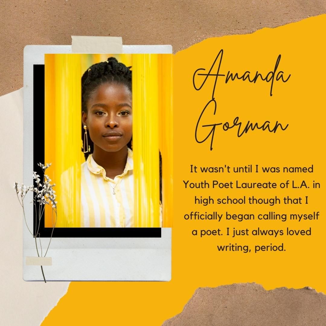 It wasn't until I was named Youth Poet Laureate of L.A. in high school though that I officially began calling myself a poet. I just always loved writing, period.