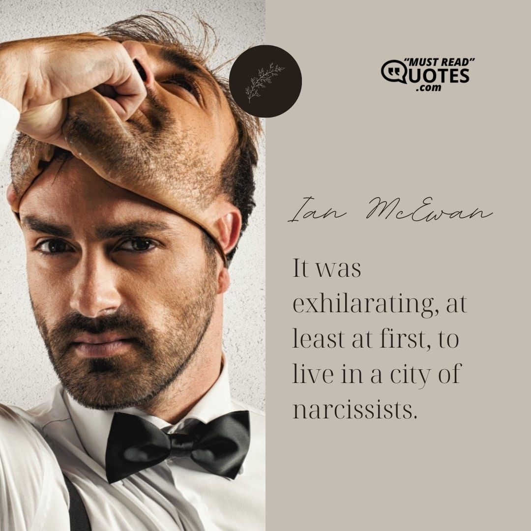 It was exhilarating, at least at first, to live in a city of narcissists.