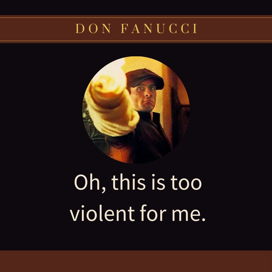 Oh, this is too violent for me.