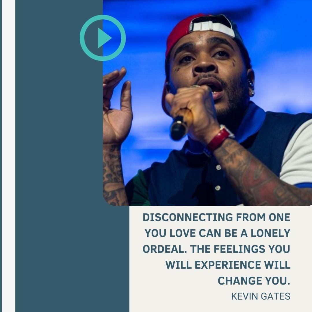 Disconnecting from one you love can be a lonely ordeal. The feelings you will experience will change you.