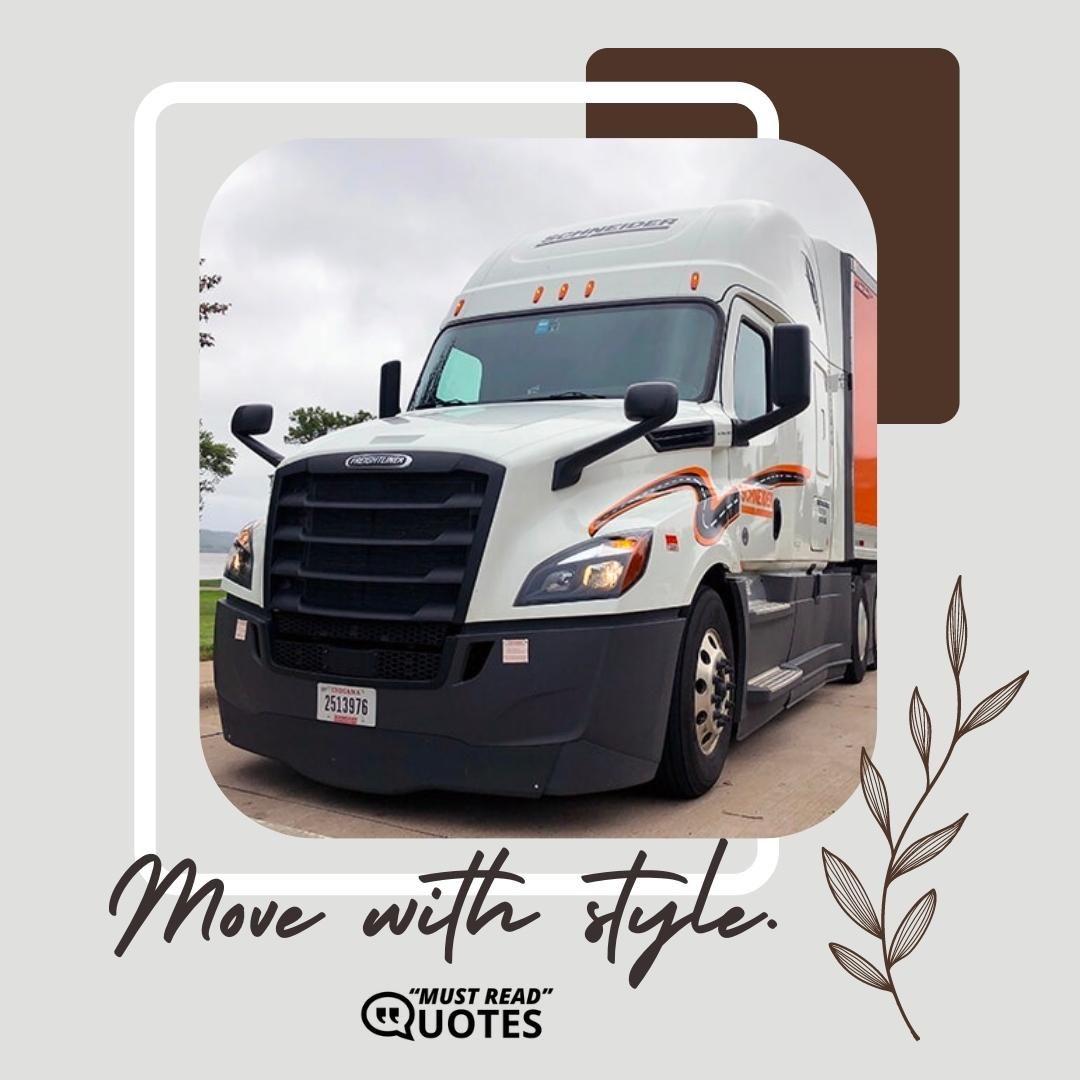 Move with style.