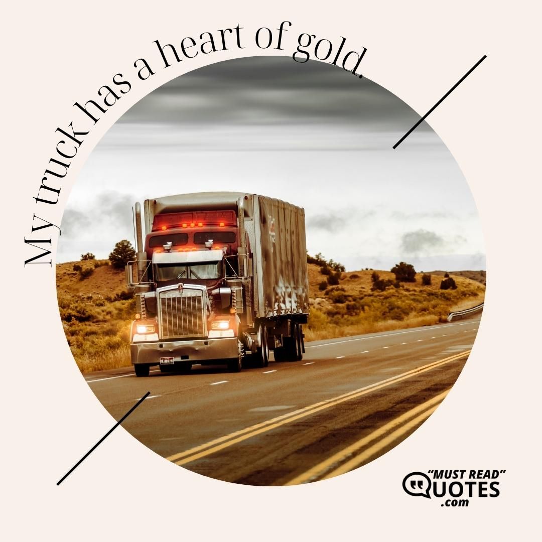 This is one of those days where you’re just thankful for your truck.