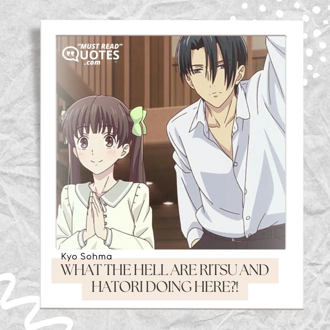 What the HELL are Ritsu and Hatori doing here?!