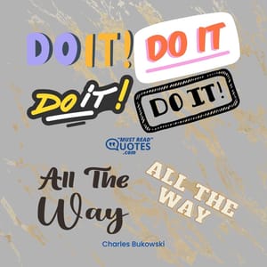 Do it, do it, do it. Do it. All the way all the way.