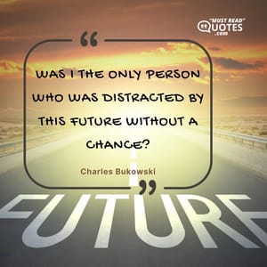 Was I the only person who was distracted by this future without a chance?