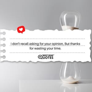 I don't recall asking for your opinion, But thanks for wasting your time.