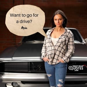 Want to go for a drive?