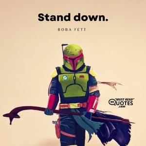 Stand down.