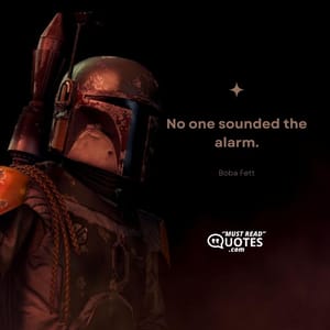 No one sounded the alarm.