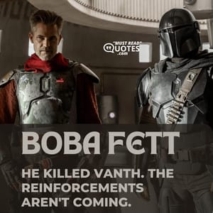 He killed Vanth. The reinforcements aren't coming.