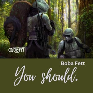 You should.