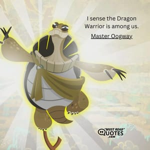 I sense the Dragon Warrior is among us.