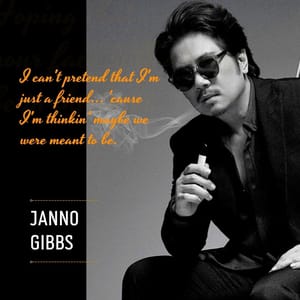 I can't pretend that I'm just a friend... 'cause I'm thinkin' maybe we were meant to be.