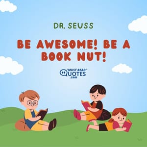 Be awesome! Be a book nut!