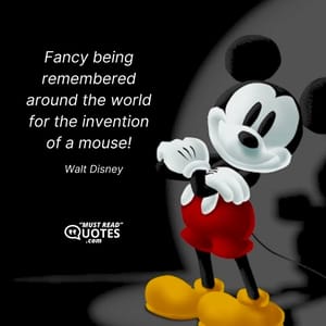 Fancy being remembered around the world for the invention of a mouse!