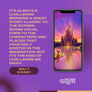 It's always a challenge bringing a great story classic to the screen. Giving visual form to the characters and places that have only existed in the imagination. But it's the kind of challenge we enjoy.