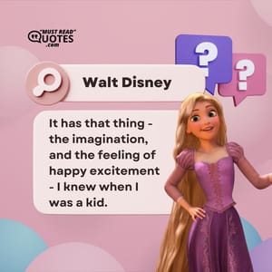 It has that thing - the imagination, and the feeling of happy excitement - I knew when I was a kid.