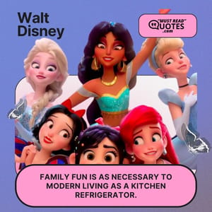Family fun is as necessary to modern living as a kitchen refrigerator.