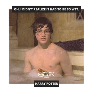 Oh, I didn't realize it had to be so wet.