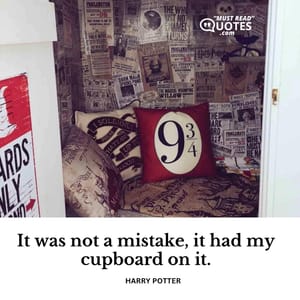 It was not a mistake, it had my cupboard on it.