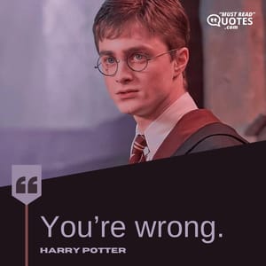 You’re wrong.
