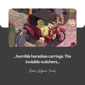 ...horrible horseless carriage. The invisible watchers...