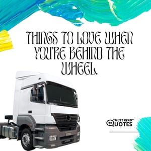 Things to love when you’re behind the wheel.