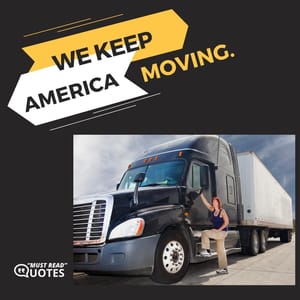 We keep America moving.