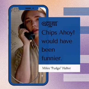Chips Ahoy! would have been funnier.