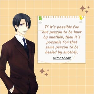If it's possible for one person to be hurt by another, then it's possible for that same person to be healed by another.