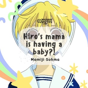 Hiro's mama is having a baby?!