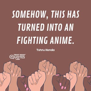 Somehow, this has turned into an fighting anime.