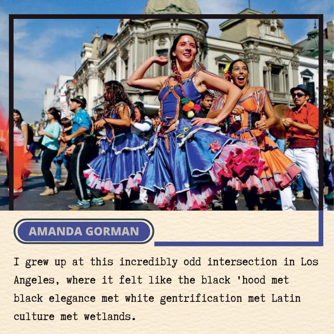 I grew up at this incredibly odd intersection in Los Angeles, where it felt like the black 'hood met black elegance met white gentrification met Latin culture met wetlands.