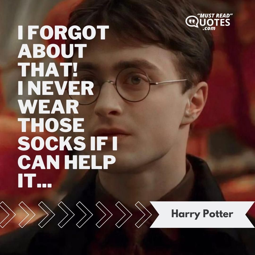 I forgot about that! I never wear those socks if I can help it...