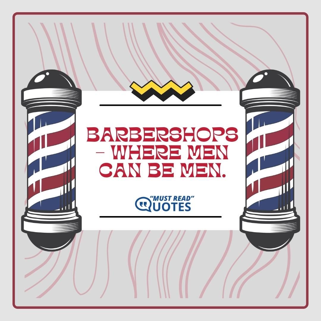 Traditional barbershop, exceptional service.