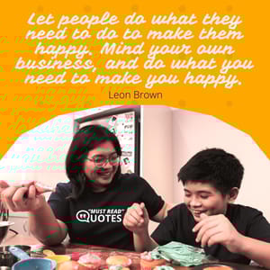 I know what I can do, I know who I am. I just stay in my own lane.