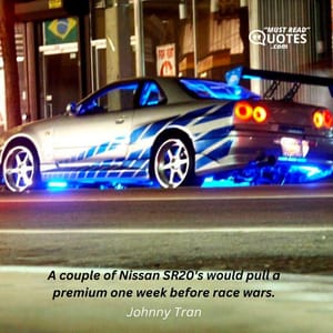 A couple of Nissan SR20's would pull a premium one week before race wars.