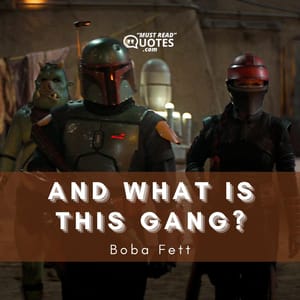 And what is this gang?