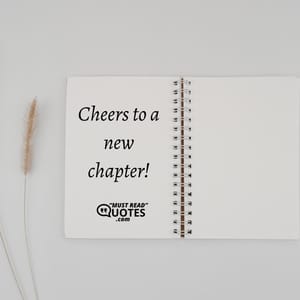 Cheers to a new chapter!